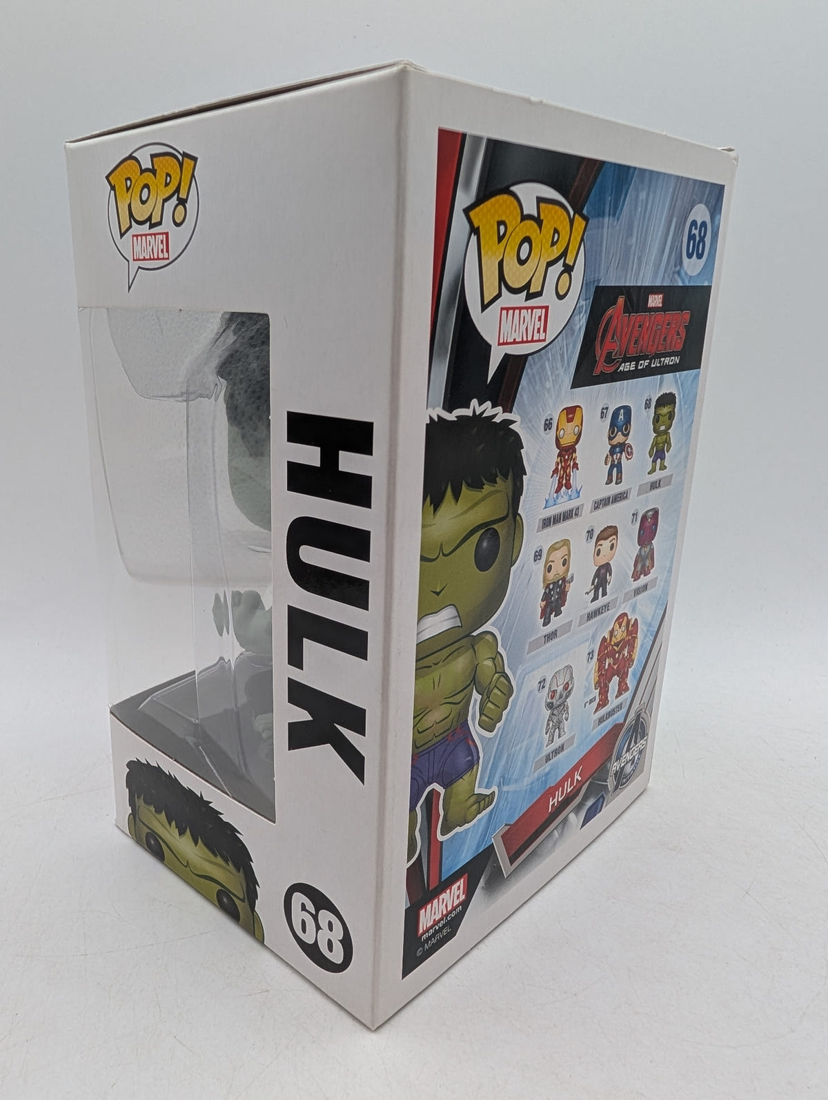 Funko POP! Avengers Age of Ultron Hulk #68 Vinyl Figure, photo 4 image 4