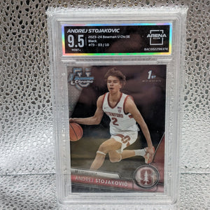 ANDREJ STOJAKOVIC 2023-24 Bowman U Chrome #73 /10 Arena 9.5 FRENLY BRICKS - Open 7 Days