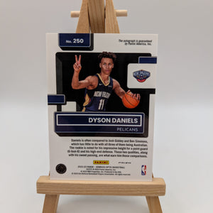 2022-23 Panini Optic DYSON DANIELS Red Choice Prizm Rated Rookie Autograph #250 FRENLY BRICKS - Open 7 Days