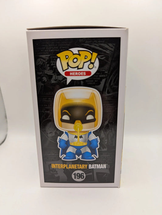 FUNKO POP! Interplanetary Batman #196 DC SuperHeroes Vinyl Figure Box Exclusive FRENLY BRICKS - Open 7 Days