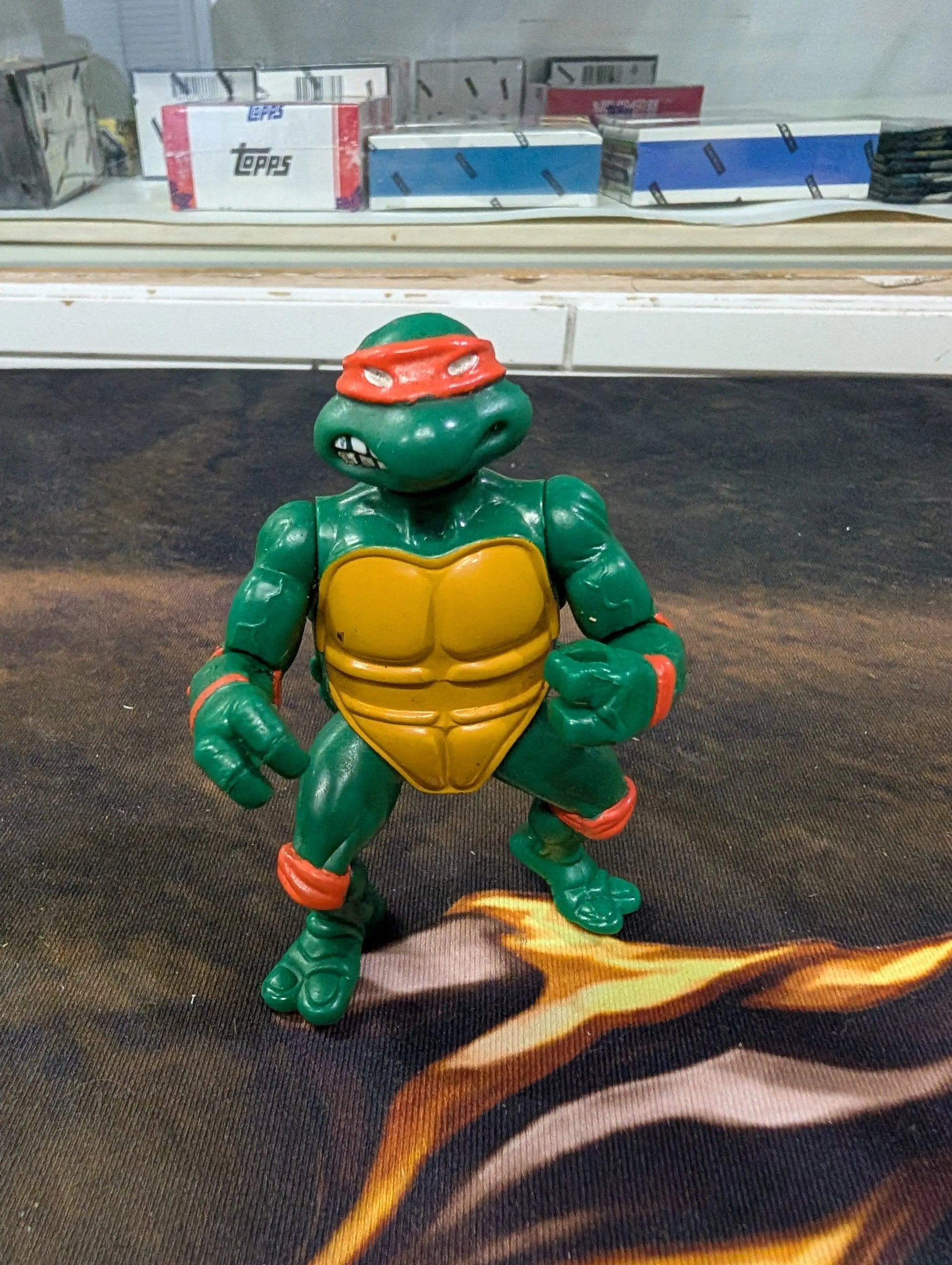 TMNT Michaelangelo Vintage Loose Action Figure Playmates 1988 FRENLY BRICKS - Open 7 Days