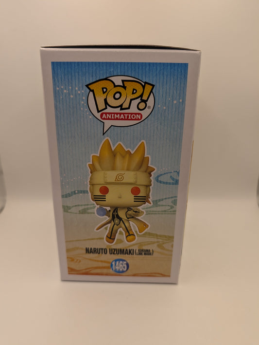 Funko Pop Naruto Shippuden #1465 Naruto Uzumaki Kurama Link Mode FRENLY BRICKS - Open 7 Days