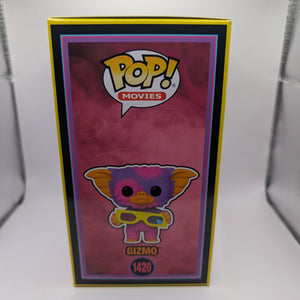 Funko Pop! Movies Gremlins: Gizmo Black Light Entertainment Earth Exclusive 1420 FRENLY BRICKS - Open 7 Days