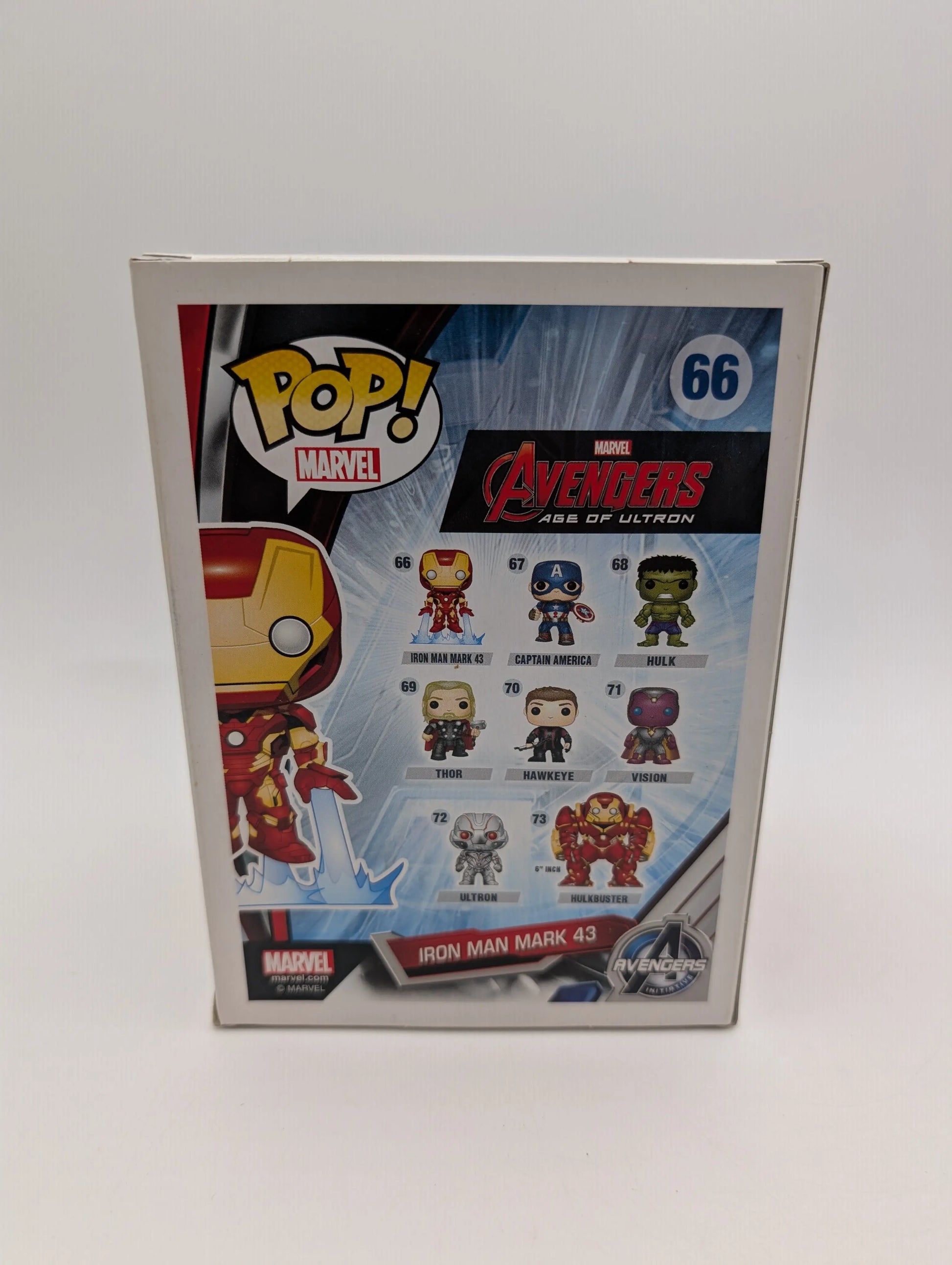 Funko POP! Vinyl: Marvel Avengers Age of Ultron #66 Iron Man Mark 43 FRENLY BRICKS - Open 7 Days