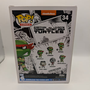 Teenage Mutant Ninja Turtles Michelangelo Comic Exclusive Pop! Vinyl #34 FRENLY BRICKS - Open 7 Days