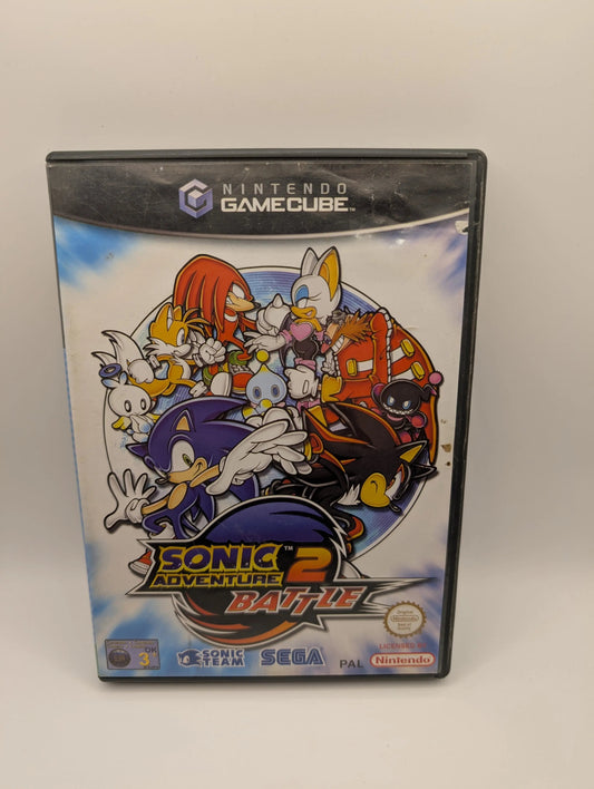 Sonic Adventure 2: Battle (GameCube Game PAL)  VGC - Disc, Manual, Case Vintage FRENLY BRICKS - Open 7 Days