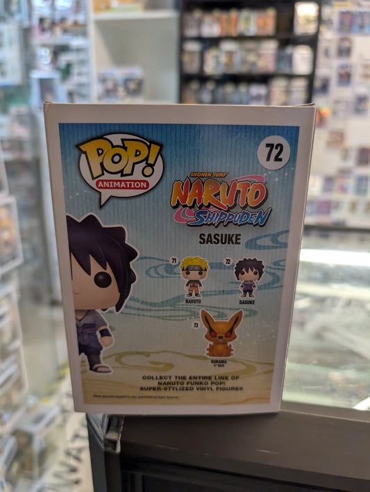 Animation Funko Pop - Sasuke - Naruto - No. 72 FRENLY BRICKS - Open 7 Days