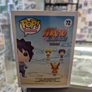 Animation Funko Pop - Sasuke - Naruto - No. 72 FRENLY BRICKS - Open 7 Days