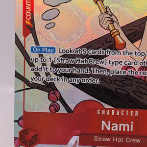 Nami (Gift Collection 2023) OP01-016 One Piece Promotion Cards Foil FRENLY BRICKS - Open 7 Days