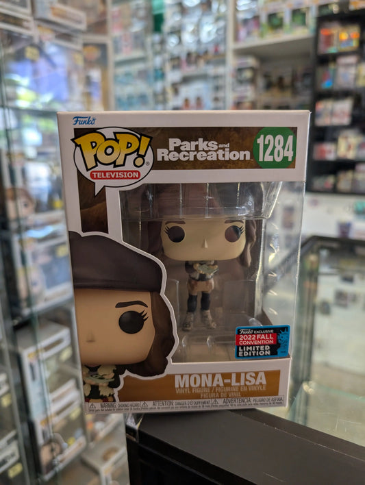 Parks & Recreation Mona-Lisa Funko POP! Vinyl 1284 FRENLY BRICKS - Open 7 Days