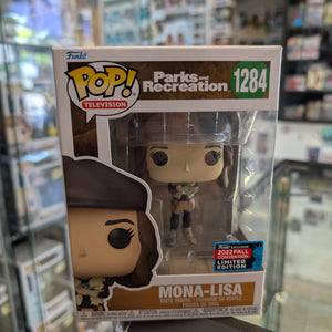 Parks & Recreation Mona-Lisa Funko POP! Vinyl 1284 FRENLY BRICKS - Open 7 Days