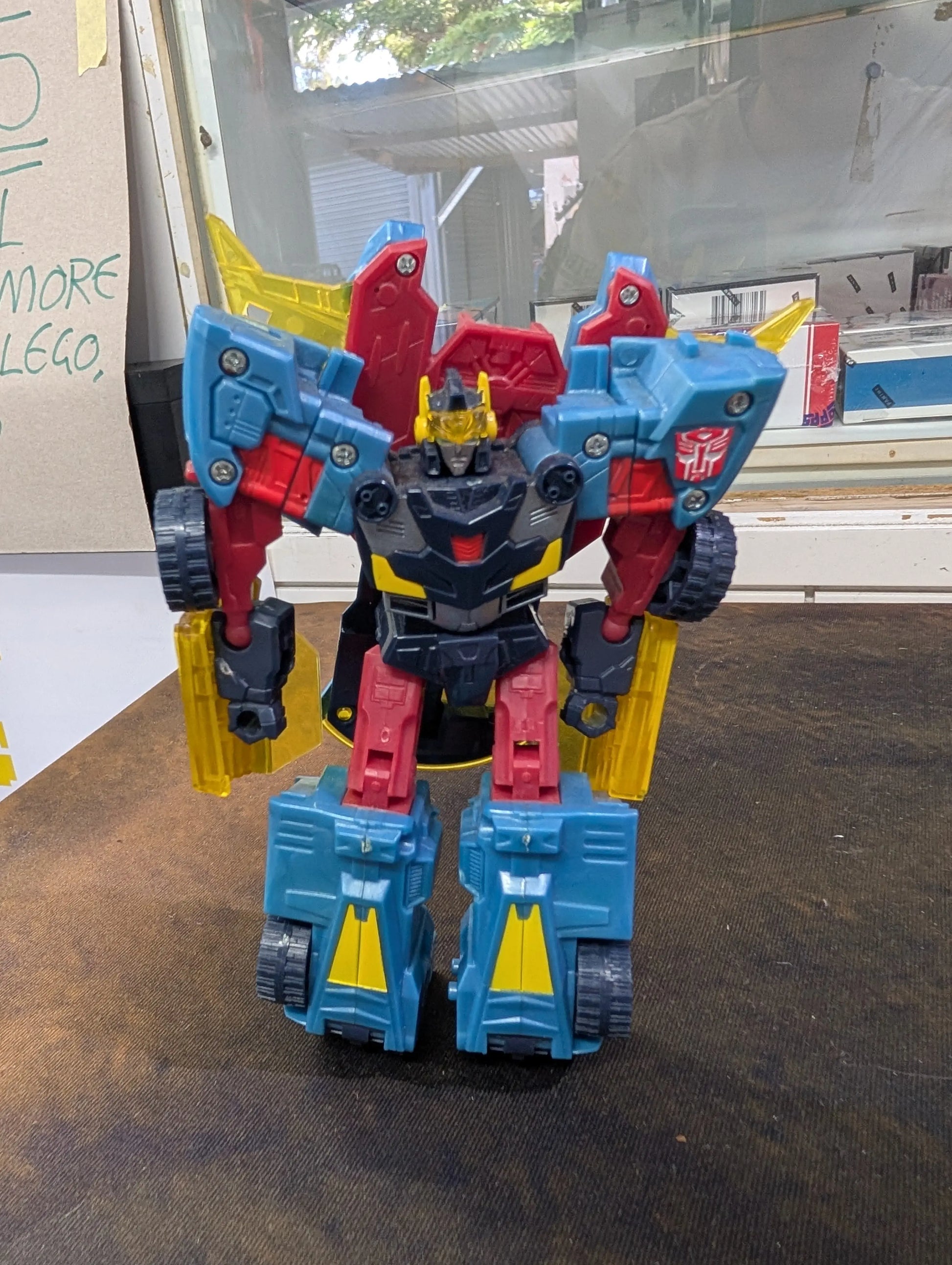 Hot Shot Transformers Cybertron Deluxe Class Incomplete 2005 FRENLY BRICKS - Open 7 Days