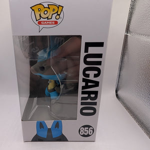 Funko POP! Games  - Pokémon - Lucario #856 FRENLY BRICKS - Open 7 Days