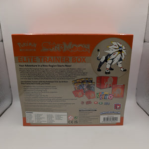 Pokemon TCG Sun and Moon Elite Trainer Box ETB Solgaleo Factory Sealed New FRENLY BRICKS - Open 7 Days