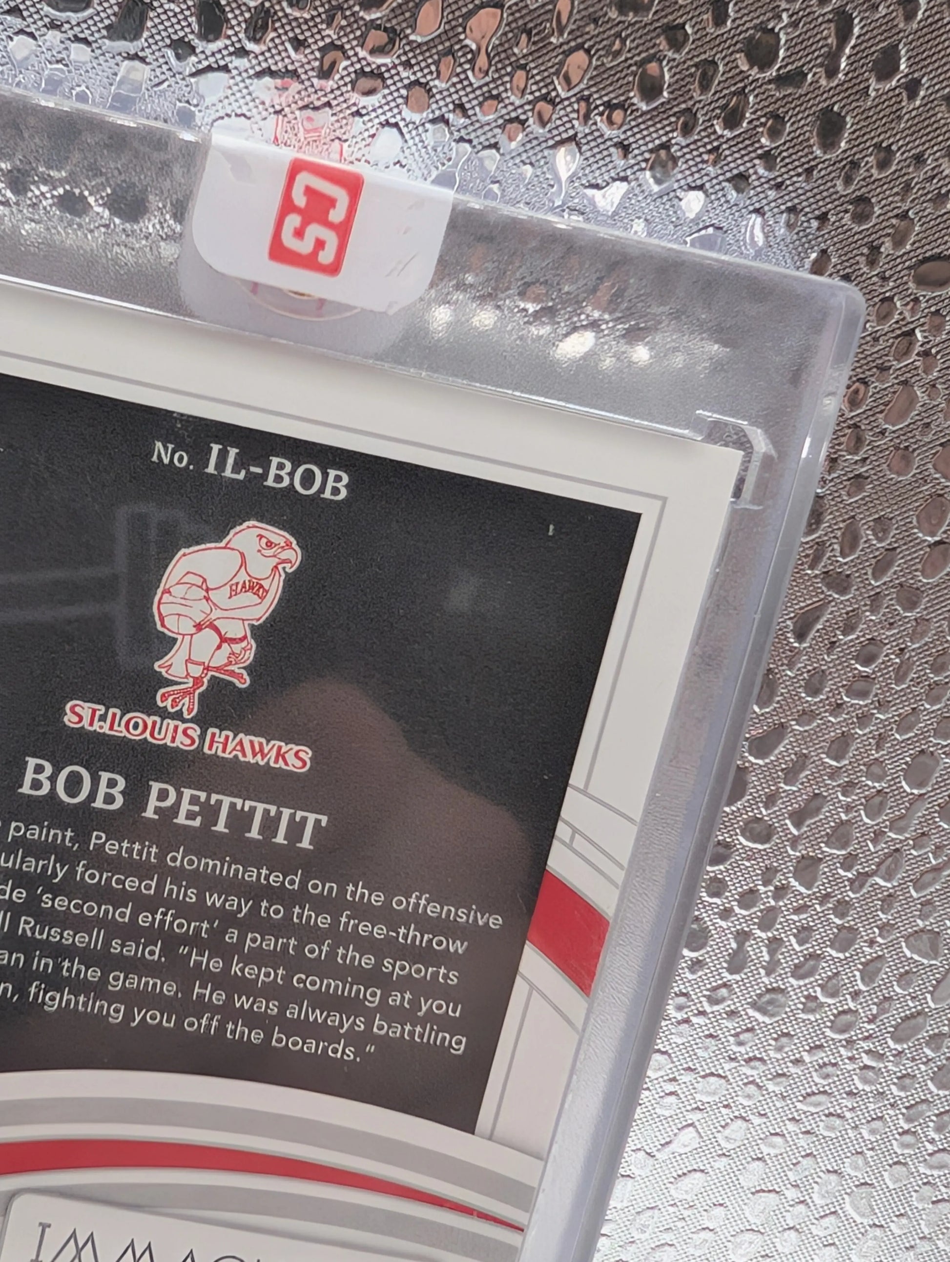 2021-22 Panini Immaculate Bob Pettit  Legends Signatures Auto /49 FRENLY BRICKS - Open 7 Days