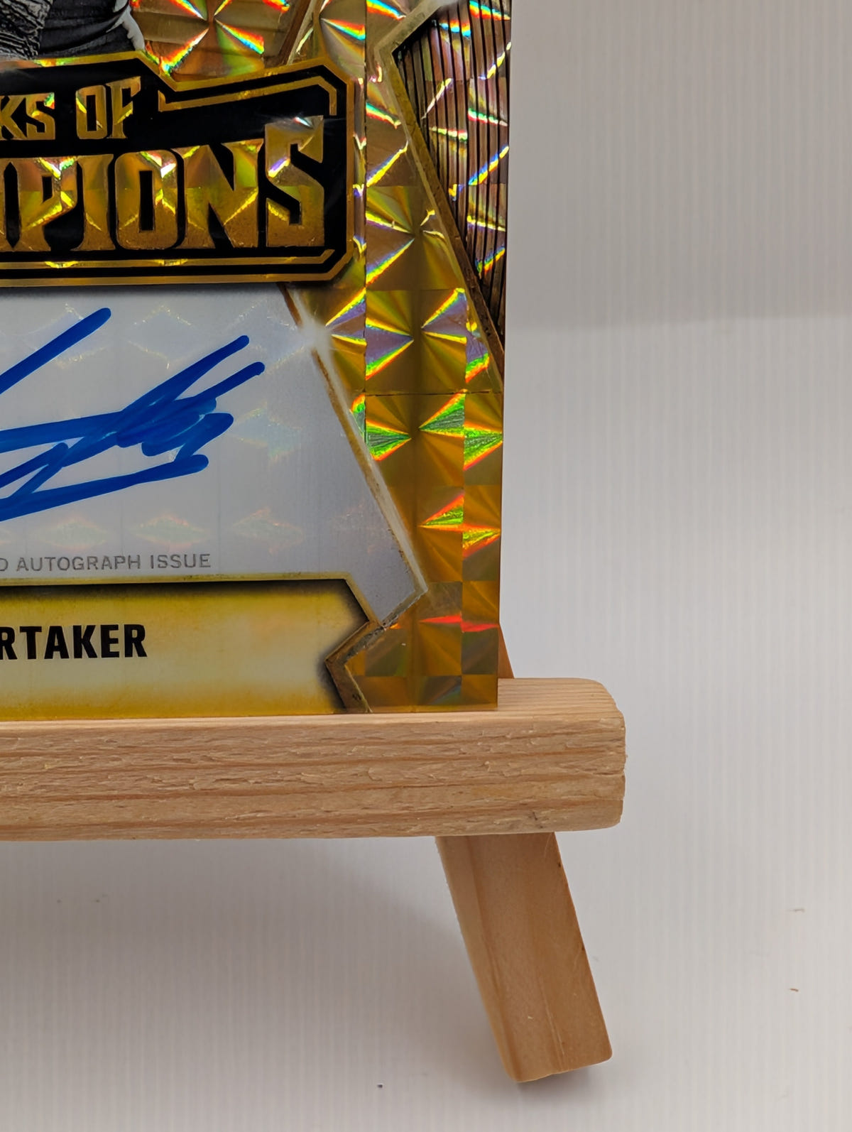 2026 Topps Chrome WWE UNDERTAKER Marks Of Champions Auto Autograph /50 FRENLY BRICKS - Open 7 Days image 4