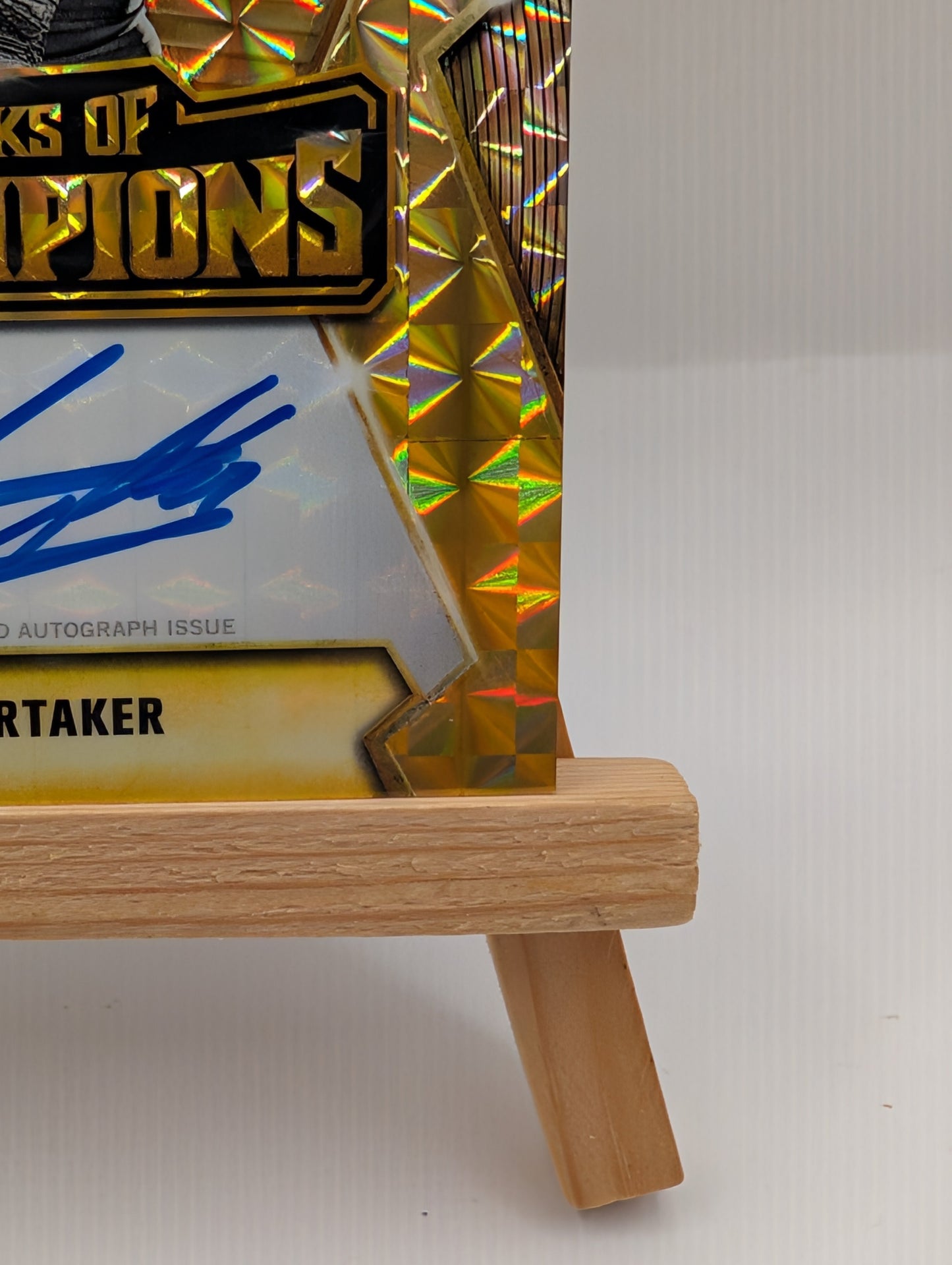 2026 Topps Chrome WWE UNDERTAKER Marks Of Champions Auto Autograph /50 FRENLY BRICKS - Open 7 Days