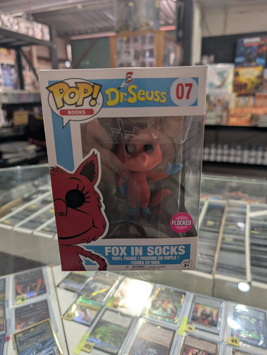 Books Funko Pop - Fox in Socks (Flocked) - Dr. Seuss - No. 07 FRENLY BRICKS - Open 7 Days