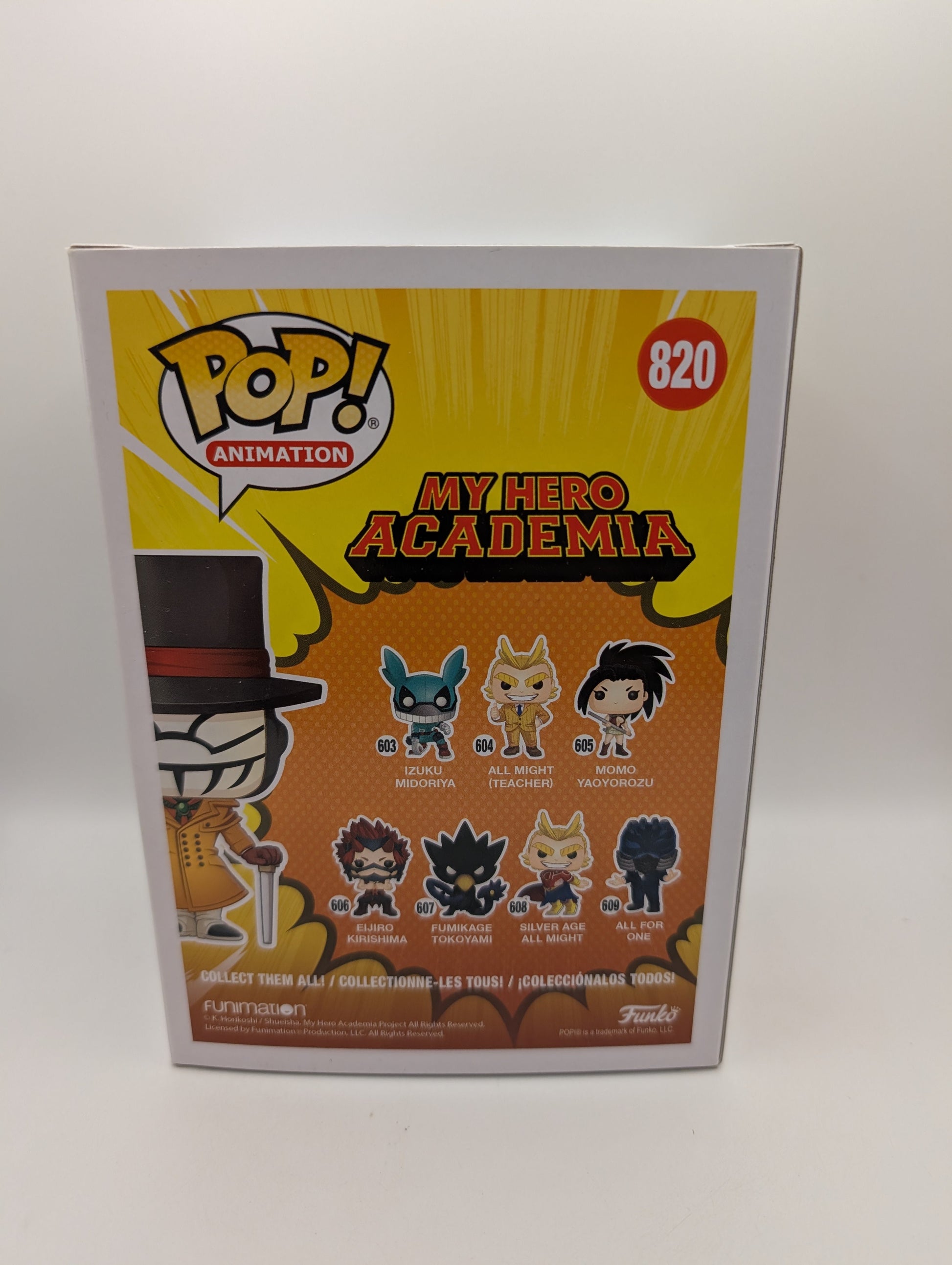 Funko Pop  # 820 Mr Compress  My Hero Academia   Limited Edition FRENLY BRICKS - Open 7 Days