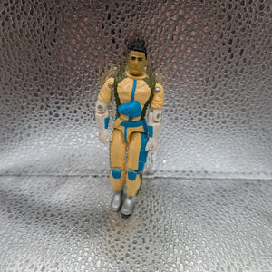 GI JOE COUNTDOWN Vintage Action Figure Complete 1989 Hasbro FRENLY BRICKS - Open 7 Days