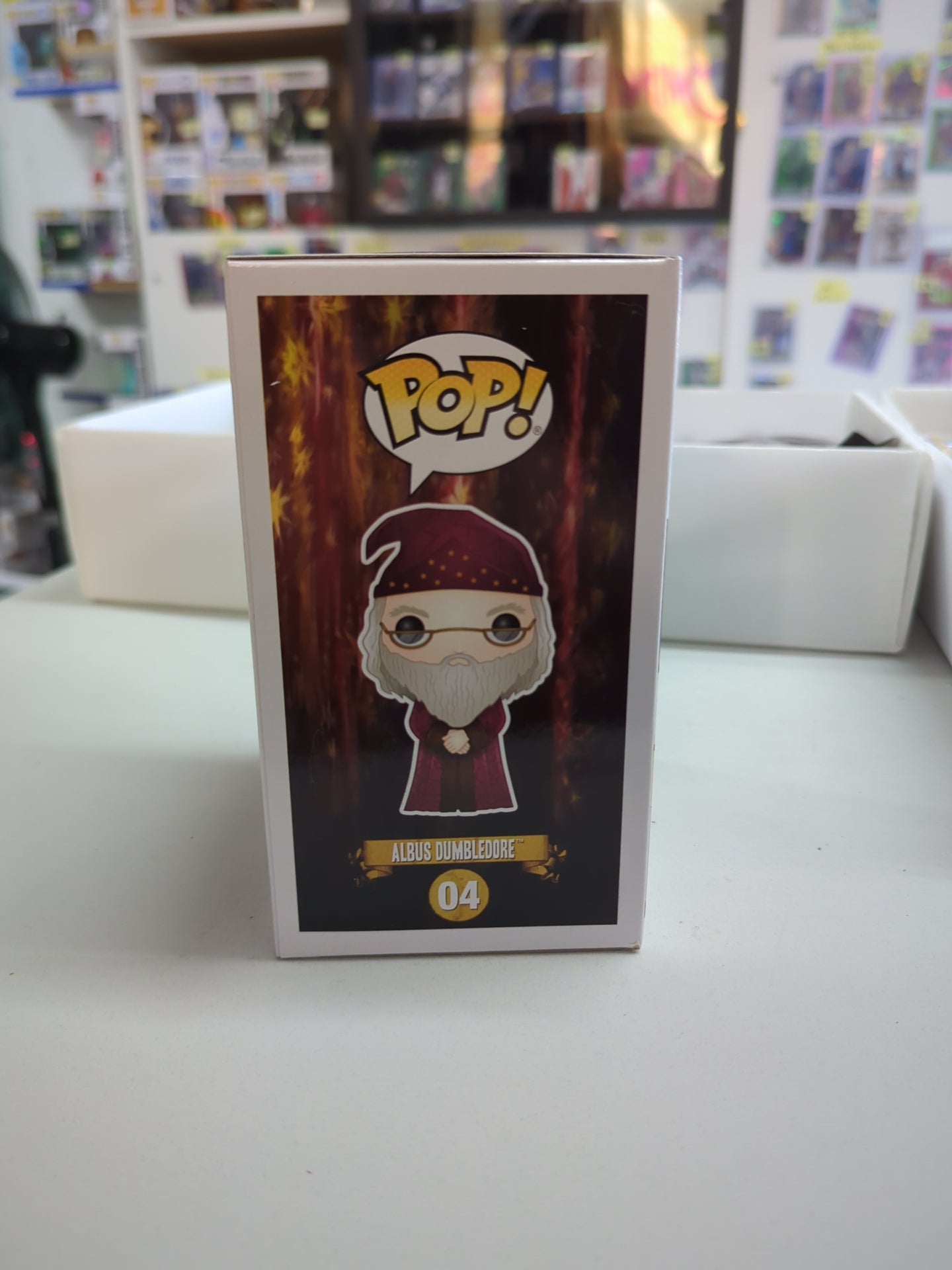 FUNKO POP VINYL HARRY POTTER FIGURE ALBUS DUMBLEDORE #04 FRENLY BRICKS - Open 7 Days