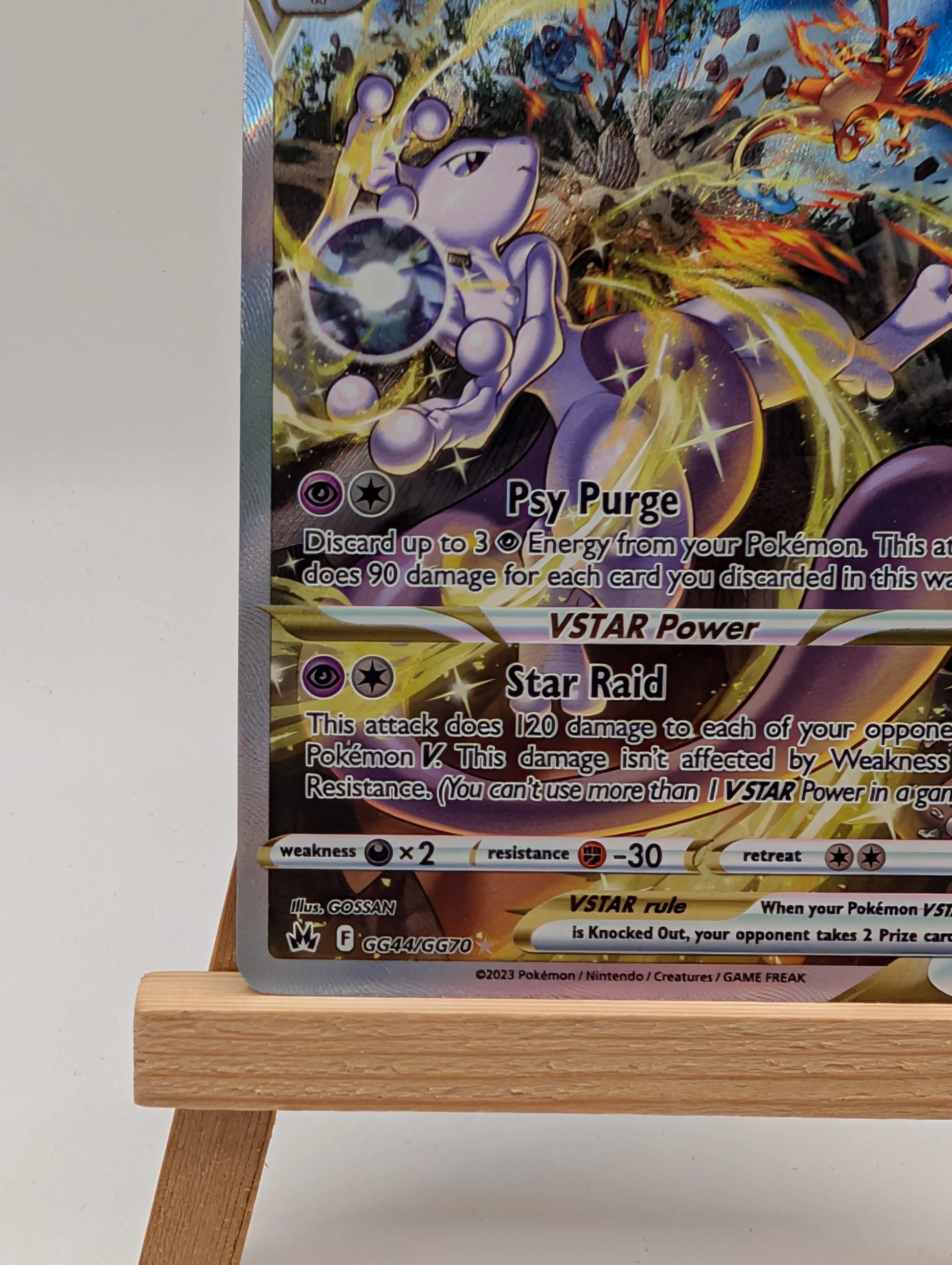 Mewtwo VSTAR GG44/GG70 - Crown Zenith Galarian Gallery Pokemon TCG - NM Card FRENLY BRICKS - Open 7 Days image 8