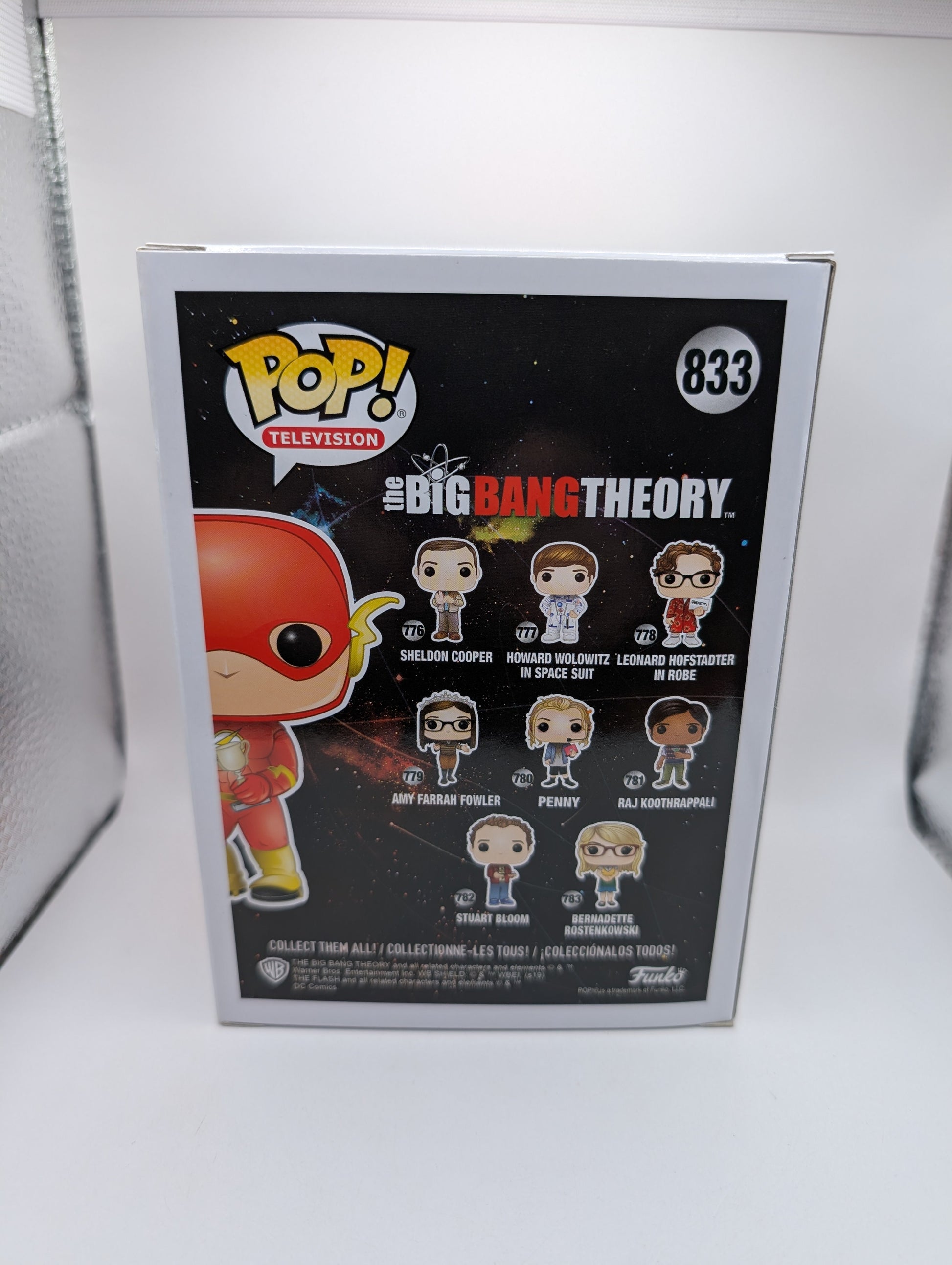 Sheldon Cooper as Flash # 833 (SDCC 2019) - THE BIG BANG THEORY Funko Pop! Vinyl FRENLY BRICKS - Open 7 Days