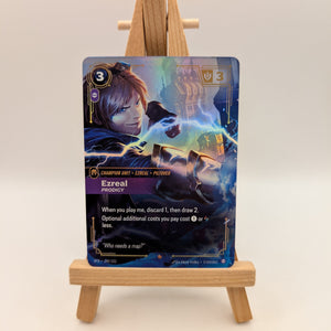 League of Legends - Ezreal 149/221 Riftbound Spiritforged | Ezreal Prodigy FRENLY BRICKS - Open 7 Days