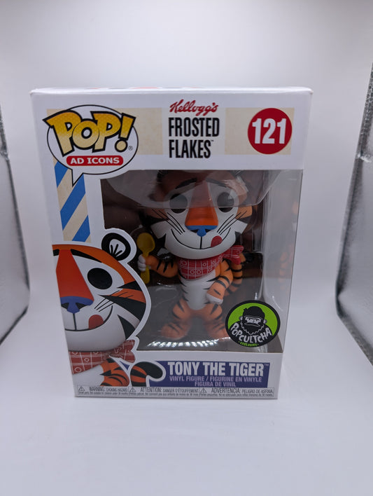 Tony the Tiger - Pop Vinyl - 121 - Ad Icons - Frosted Flakes - Popcultcha FRENLY BRICKS - Open 7 Days