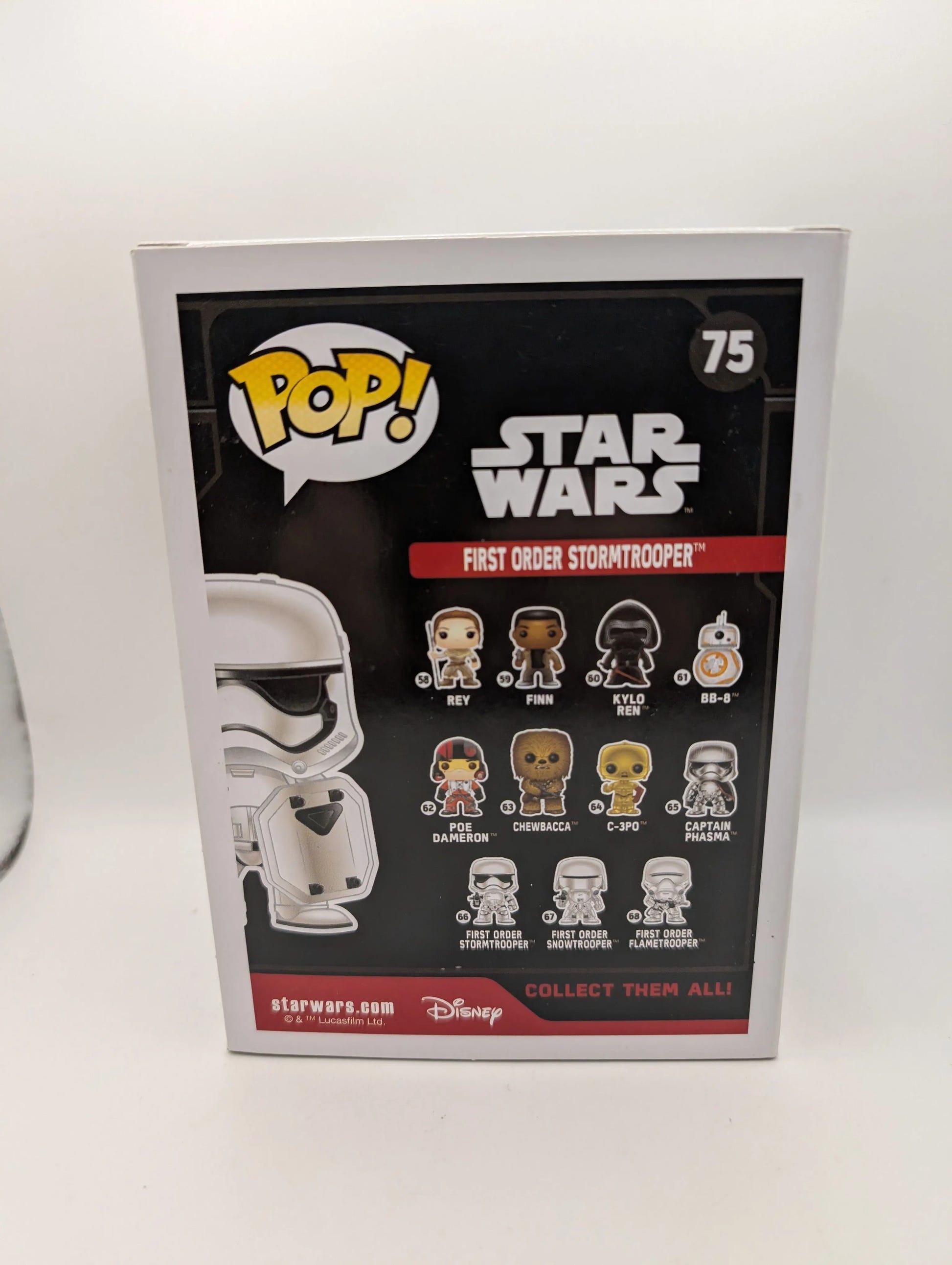 Funko Pop! First Order stormtrooper #75 Star Wars Vinyl Figure 2015 Collectable FRENLY BRICKS - Open 7 Days image 3