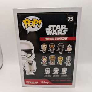 Funko Pop! First Order stormtrooper #75 Star Wars Vinyl Figure 2015 Collectable FRENLY BRICKS - Open 7 Days