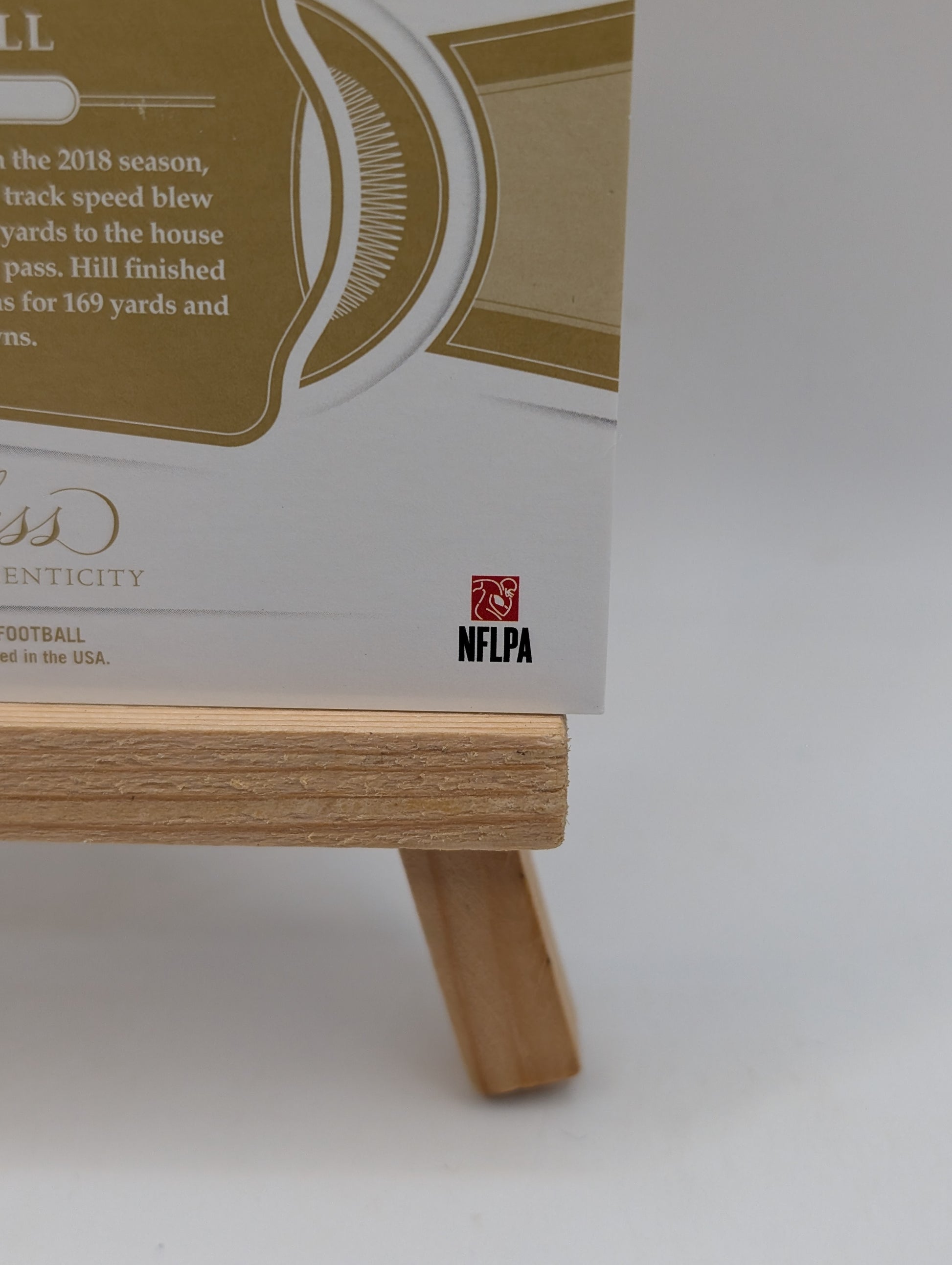 TYREEK HILL 2019 2020 Flawless Ruby Holo  3-Color Patch Auto /15 #PA-TH Chiefs