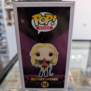 Funko Pop Rocks Britney Spears vinyl #262 FRENLY BRICKS - Open 7 Days