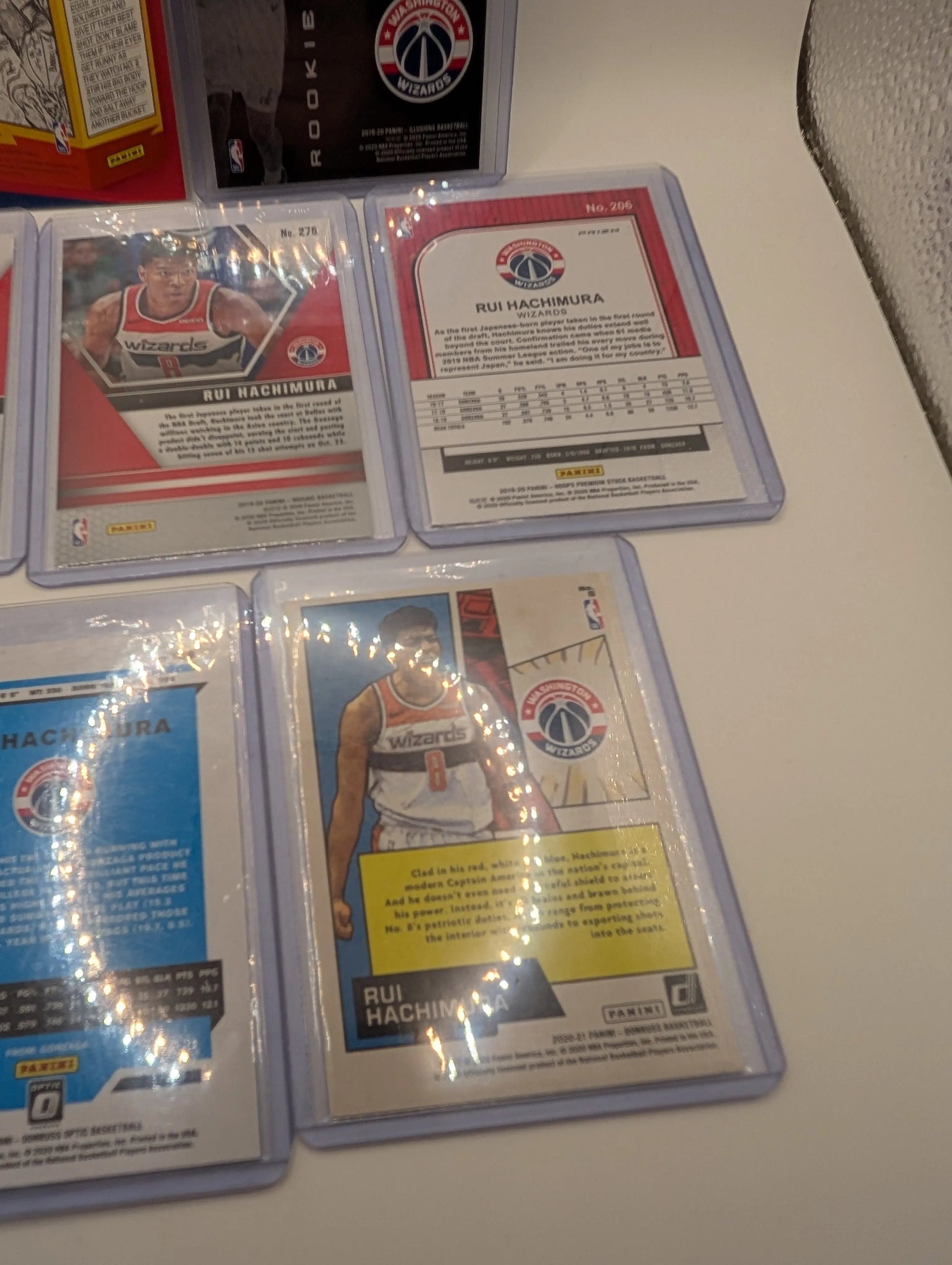 Rui Hachimura 2019/20 Rookie Lot, Wizards, donruss, mosaic, hoops, optic lot FRENLY BRICKS - Open 7 Days