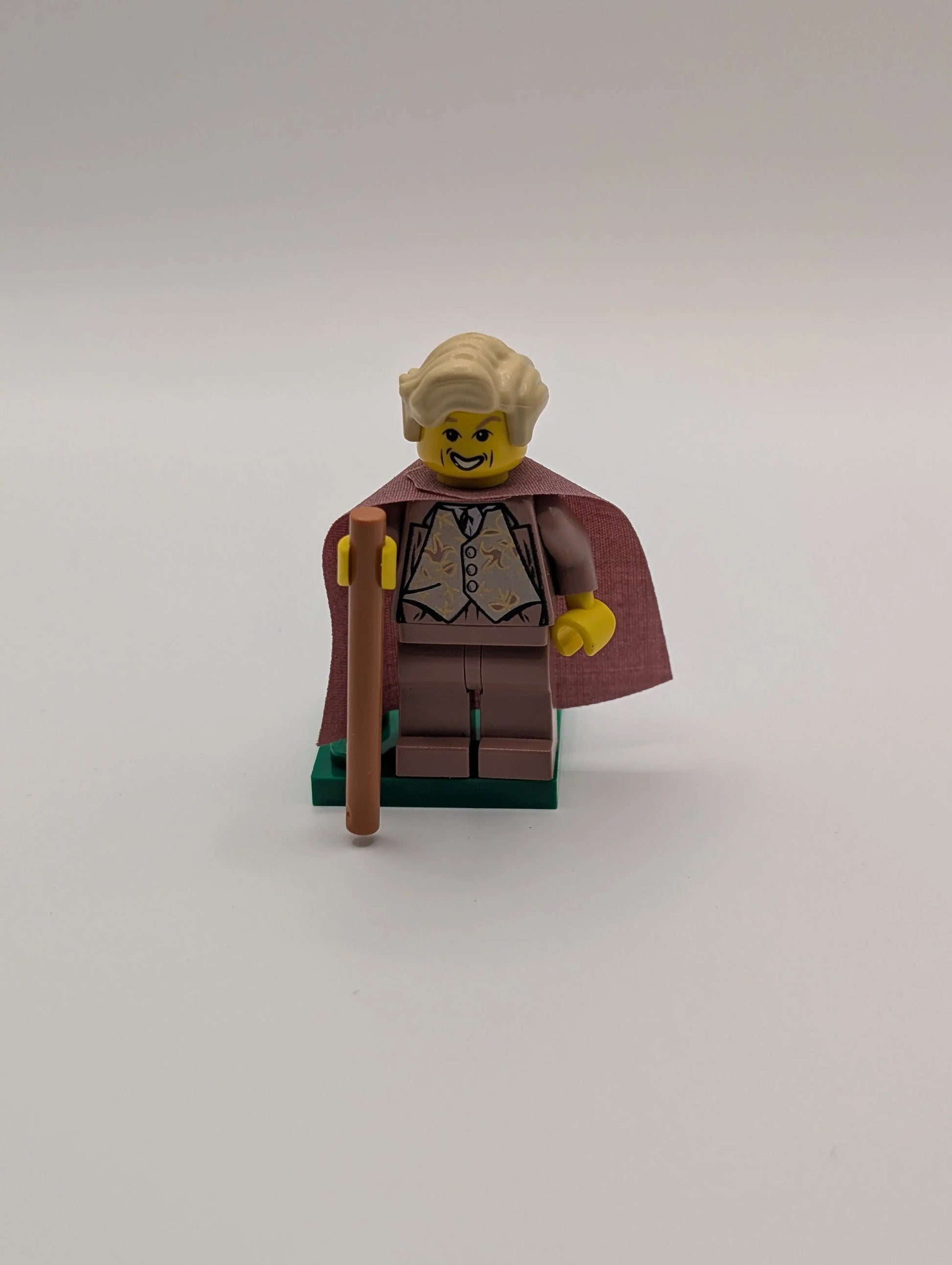 Lego Minifigure Professor Gilderoy Lockhart, Sand Red HP029 rare FRENLY BRICKS - Open 7 Days