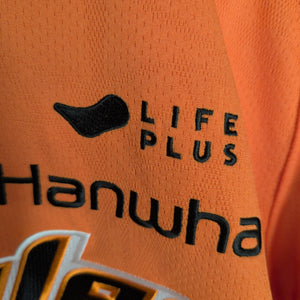 KBO Spyder Hanwha Eagles 2024 Authentic Orange Home XXL Jersey