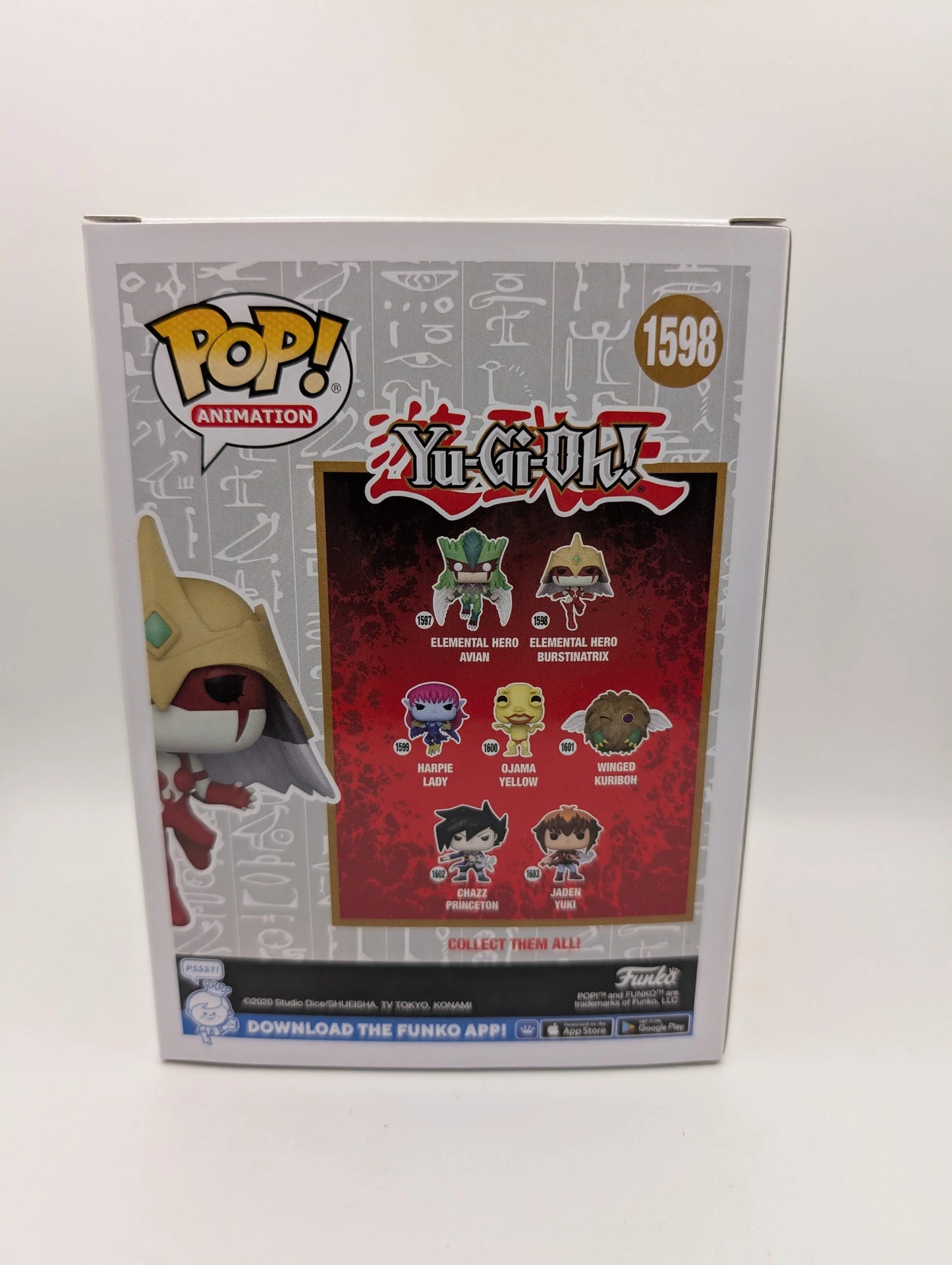 Elemental Hero Burstinatrix #1598 -Yu-Gi-Oh- FUNKO Pop! FRENLY BRICKS - Open 7 Days