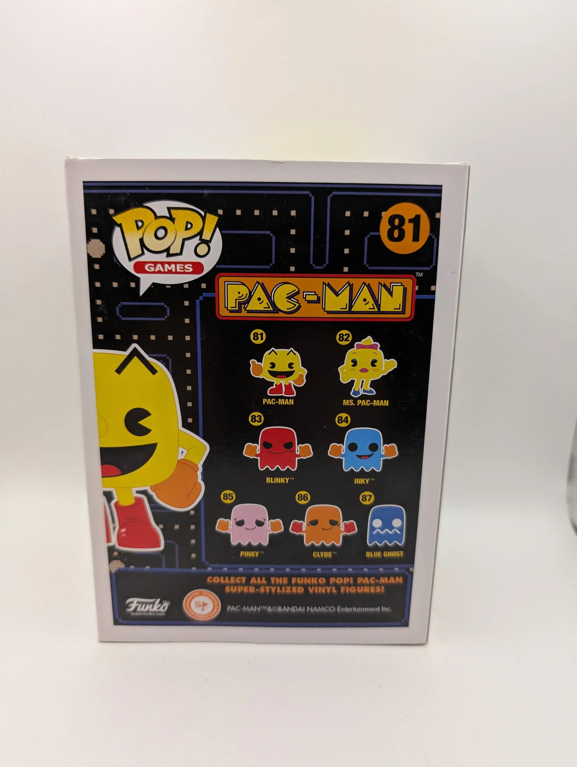 Pac Man Pop 81 - Pac-Man Funko Pop! 2016 - Vaulted FRENLY BRICKS - Open 7 Days image 3