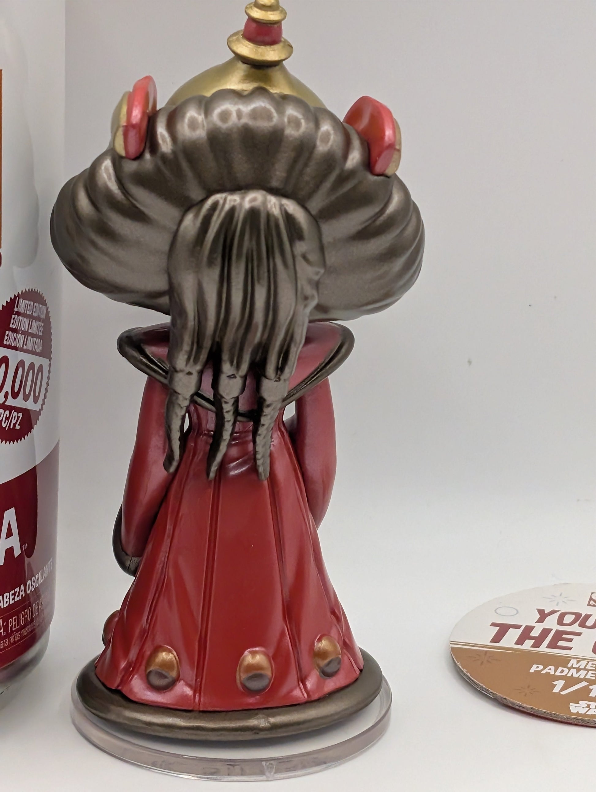 Padme Amidala Metallic Star Wars Funko Soda! Chase 1/1,600 LTD PCS RARE VHTF FRENLY BRICKS - Open 7 Days