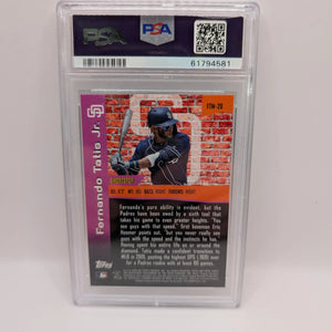 FERNANDO TATIS JR 2020 Topps Finest The Man #20 PSA MINT 10 FRENLY BRICKS - Open 7 Days