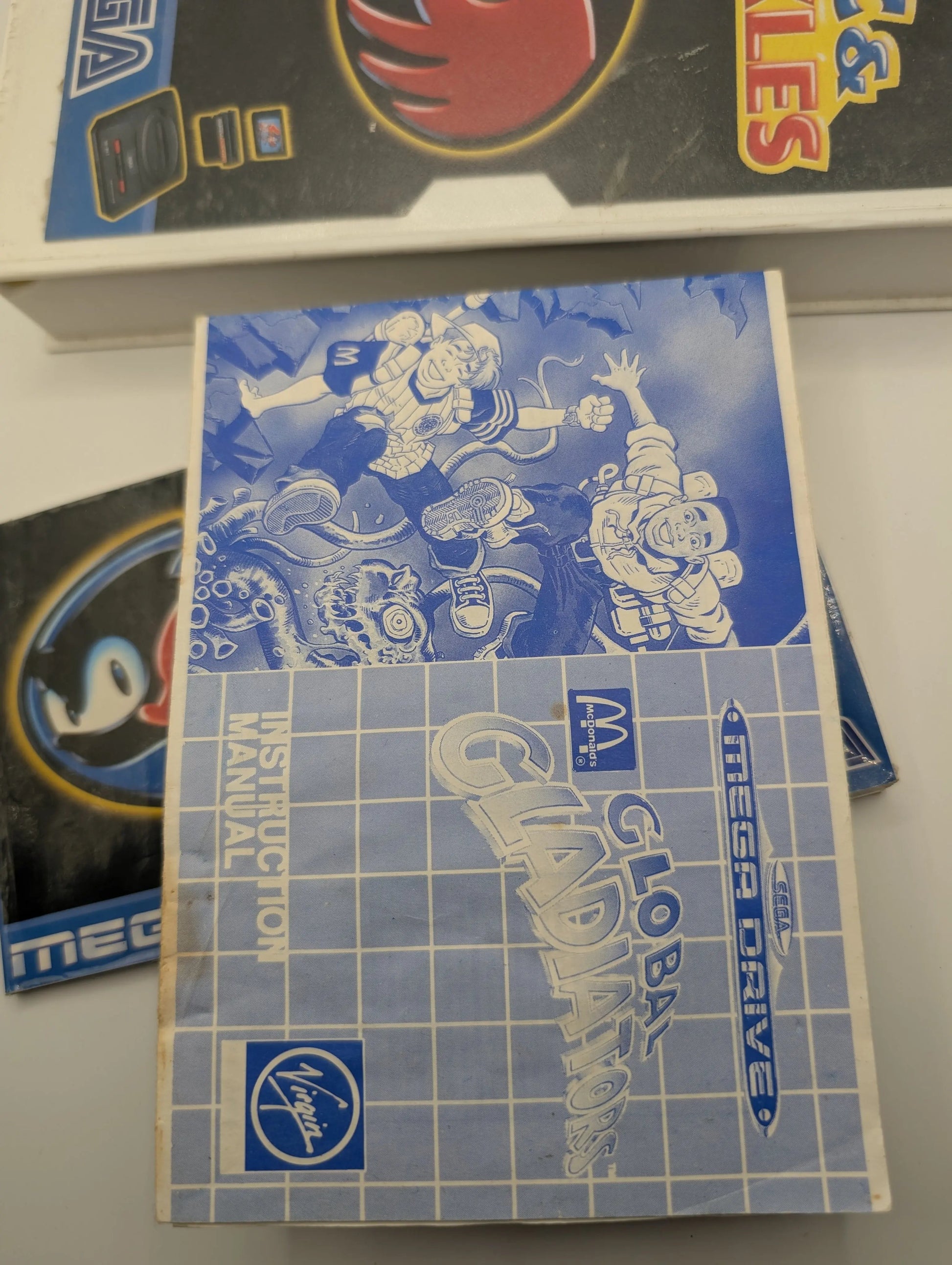 Sonic & Knuckles Sega Mega Drive SMD, Game + Manual + Replacement Case FRENLY BRICKS - Open 7 Days