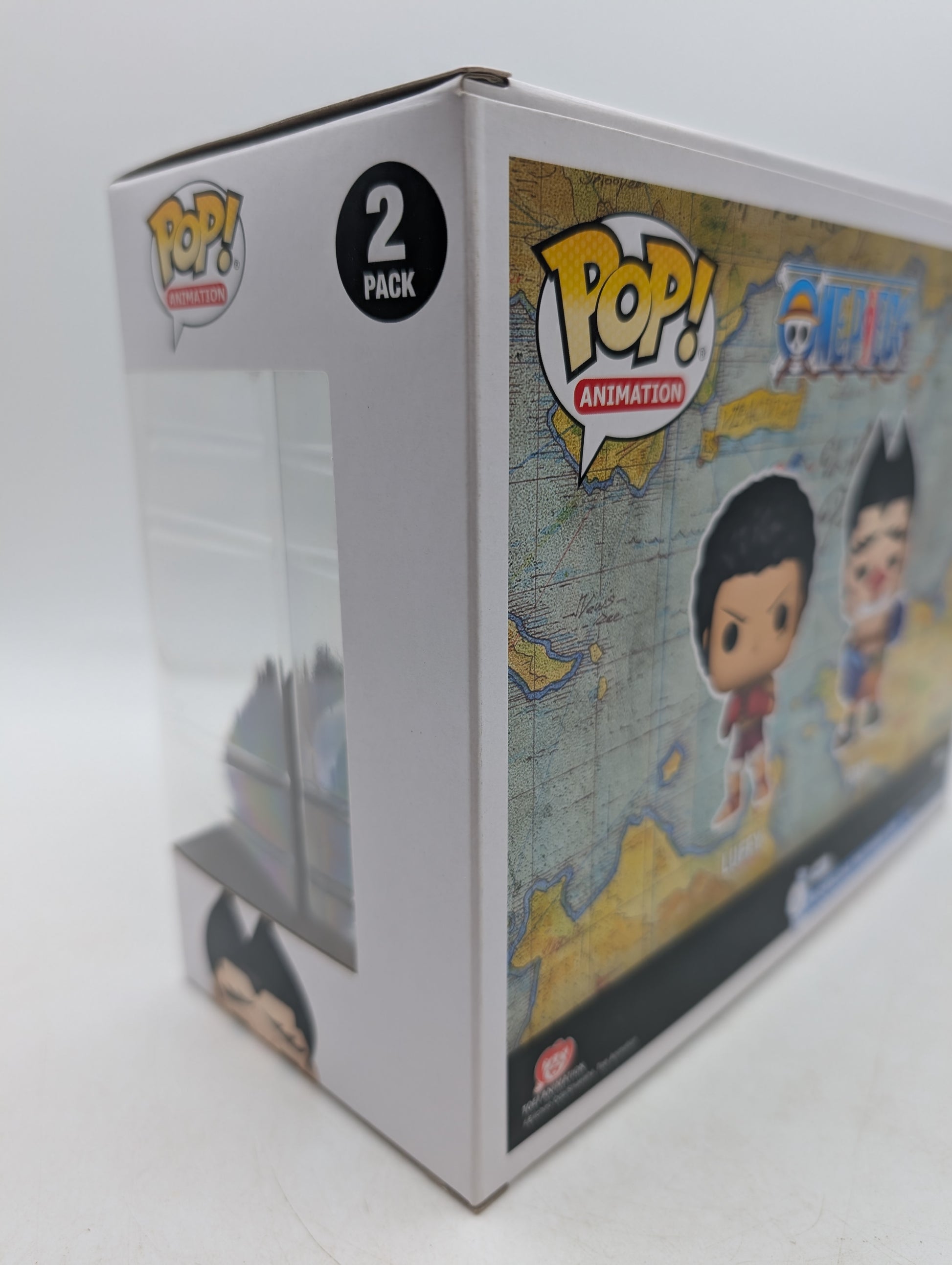 Funko POP! Anime One Piece Luffy & Foxy Figure 2-Pack image 4
