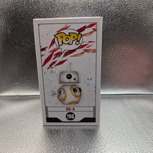 FUNKO Pop Vinyl Bb-8 Star Wars #196 FRENLY BRICKS - Open 7 Days