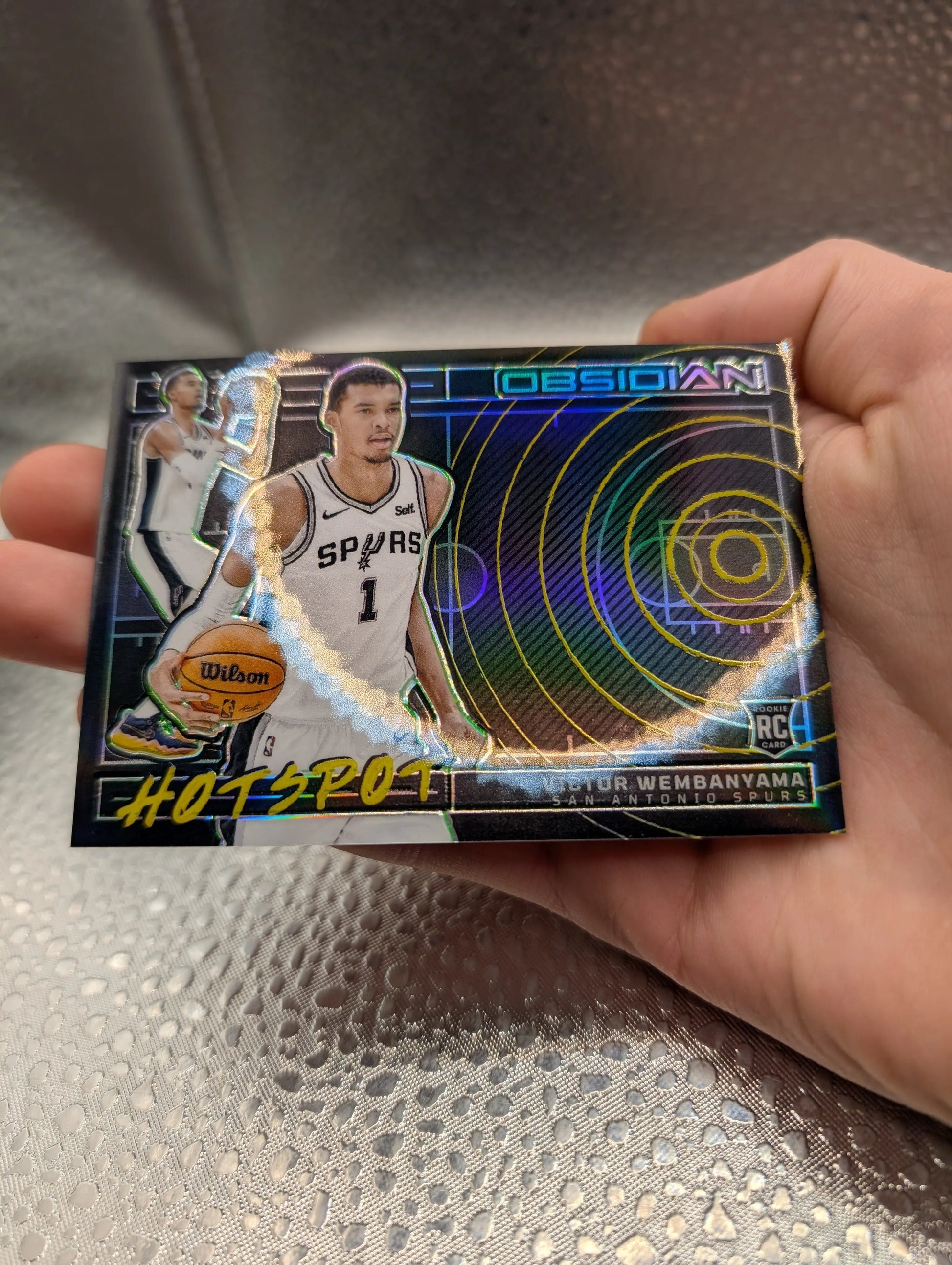 Victor Wembanyama Obsidian Hotspot RC 21/25 FRENLY BRICKS - Open 7 Days