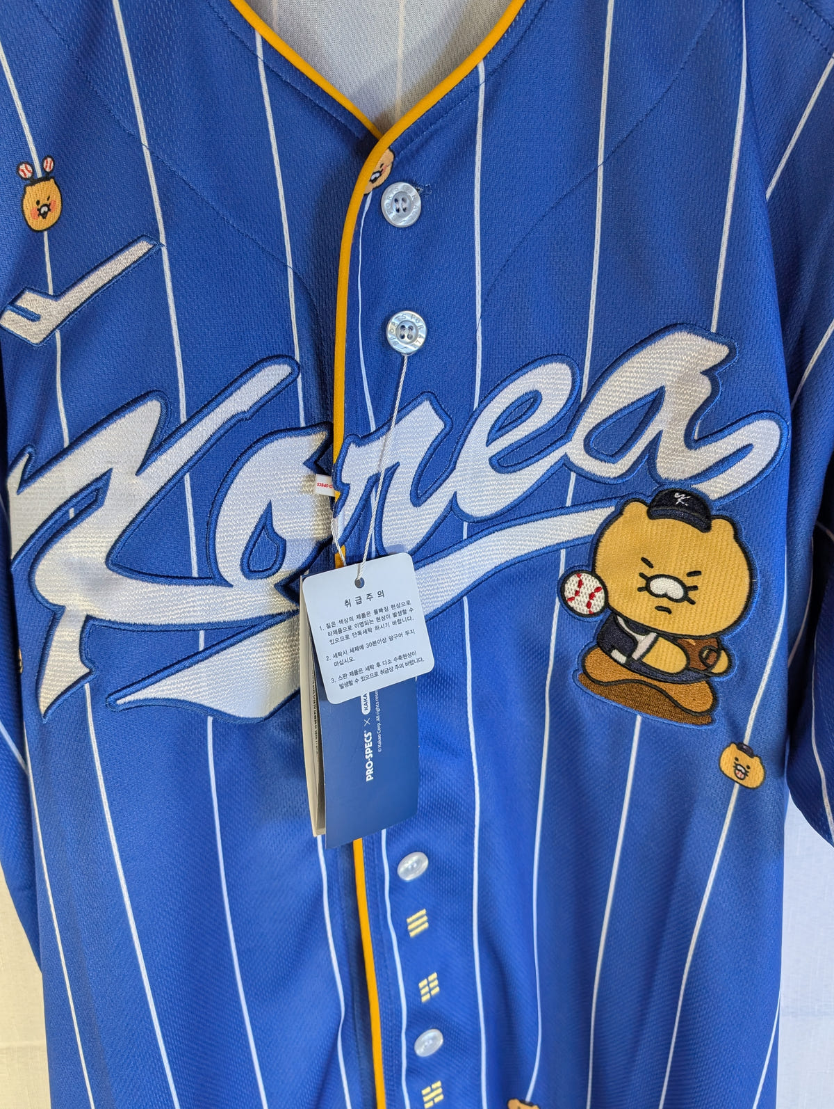 Pro Specs X Kakao Friends Sports for All Choonsik the Cat KBO National Team 2024 XXL, photo 20 image 20