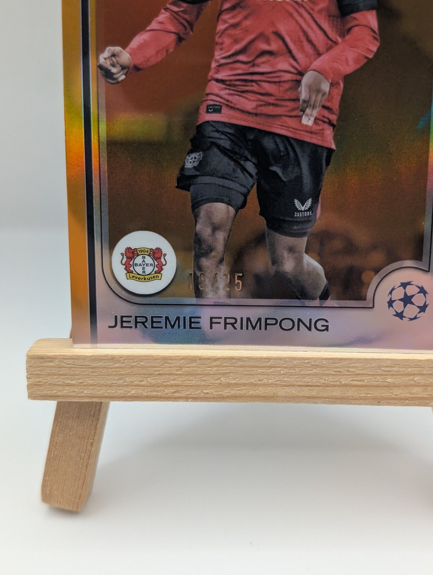 2024-25 Topps Chrome UEFA Jeremie Frimpong Orange /25 #78 FRENLY BRICKS - Open 7 Days