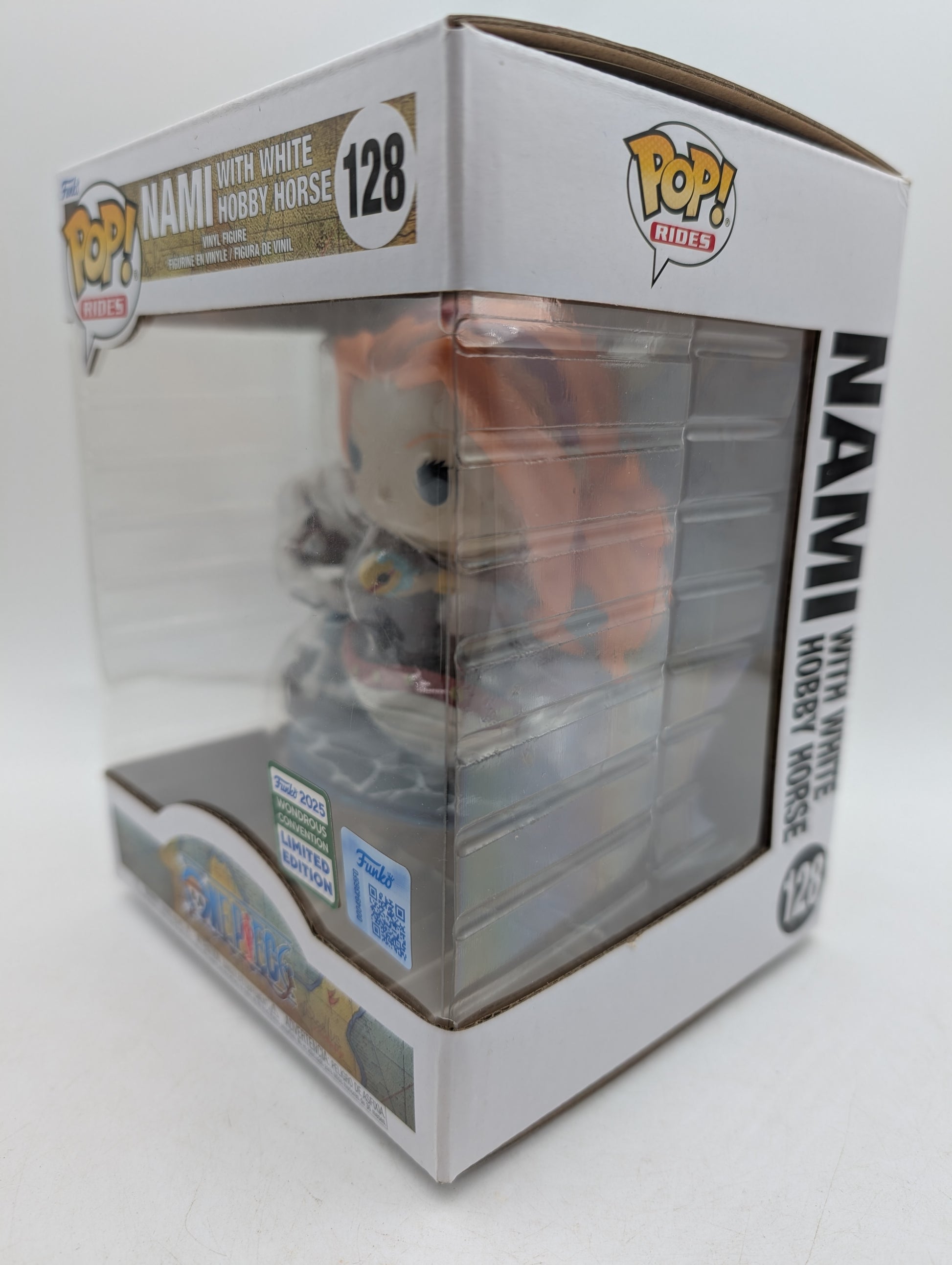 Funko Pop! One Piece - Nami With White Hobby Horse "WonderCon" #128 image 2