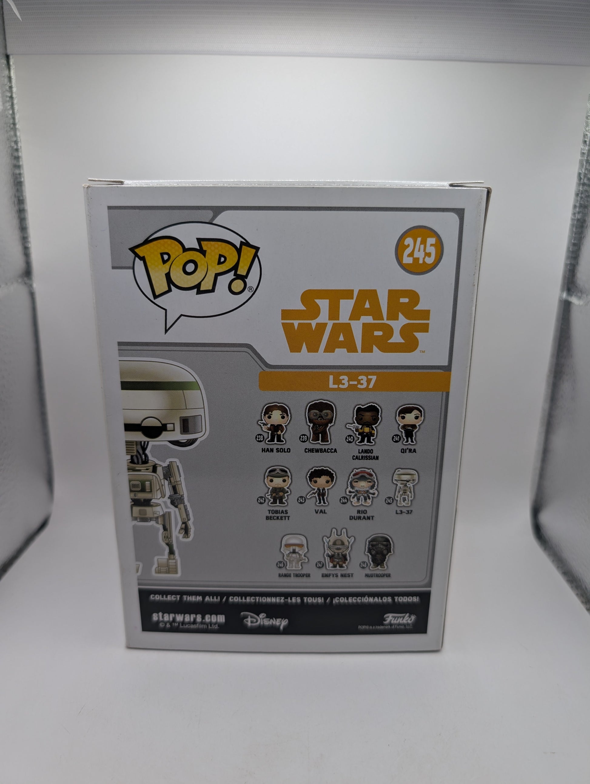 Funko Pop! Vinyl: Star Wars - L3-37 #245 FRENLY BRICKS - Open 7 Days
