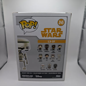 Funko Pop! Vinyl: Star Wars - L3-37 #245 FRENLY BRICKS - Open 7 Days