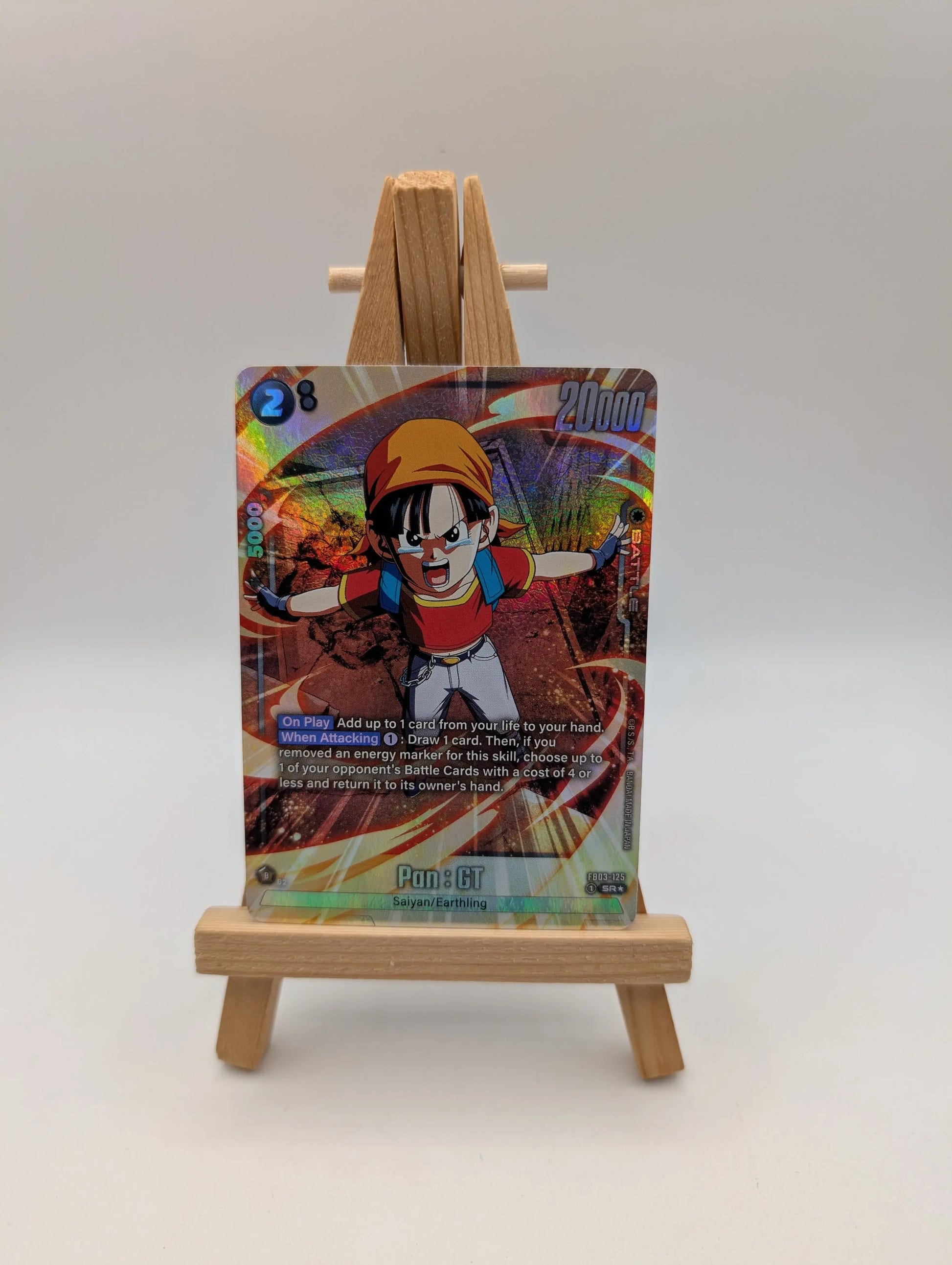 Dragon Ball Fusion World Pan : GT SR Alt Art Raging Roar FB03-125 FRENLY BRICKS - Open 7 Days image 1